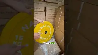 Bumper Plates Importados para Crossfit #homegym #gimnasio #gym