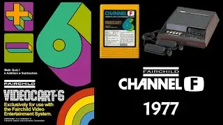 Videocart-6: Math Quiz I (1977) [Channel F] - Empezamos con los juegos educativos