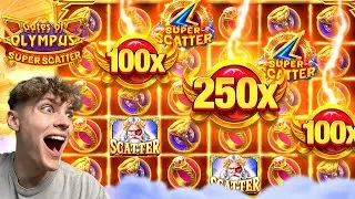 THE MOST INSANE GATES OF OLYMPUS SUPER SCATTER SESSION!