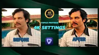 Topaz Video AI PROTEUS 4K Video Settings