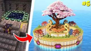 I Transformed the END PORTAL in Minecraft Hardcore