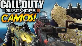BLACK OPS 3 ALL MULTIPLAYER DEFAULT CAMOS + DIAMOND CAMO & GOLD CAMO! (COD BO3 Diamond Camos)