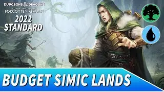 JUST 4 RARES | Budget Simic Lands | Rapid Deck Tech | MTG Arena 2022 Standard