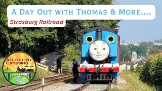 Day Out with Thomas and more at the Strasburg Railroad #thomasandfriends #strasburgrailroad #amtrak 