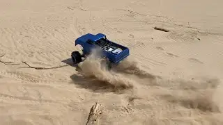 Primal RC Mega Truck at Silver Lake Sand Dunes