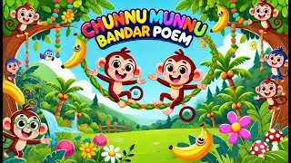 Chunnu & Munnu's Fun Adventure | Popular Kids Poem with Animated Video