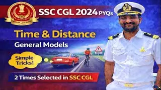 SSC CGL 2024 PYQs Explanation||TIME, SPEED & DISTANCE|| GENERAL MODELS|| @MathswithMani