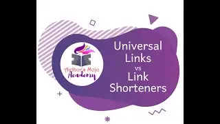 Linking to Your Books -- Universal Links vs. Link Shorteners