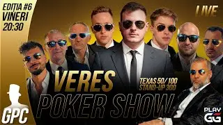 🛑GPC ShowDOWN #6 -Cel mai tare show de poker din Vestul ROMANIEI🛑
