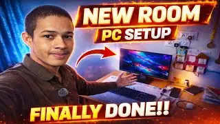 Finally PC New Room Mein Set Ho Gaya 🔥 | Room Transformation Vlog | #viralvlog #pcsetup #dailyvlog 