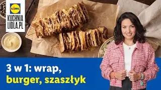 Burger z wrapa na patyku | Kinga Paruzel & Kuchnia Lidla