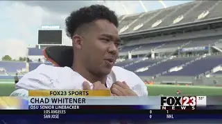 Chad Whitener gets vacuum with 