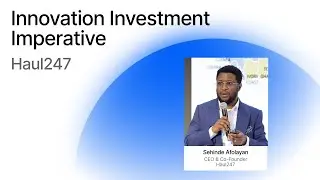 Haul247 | Innovation Investment Imperative &ndash; TradeTech | AIM 2025