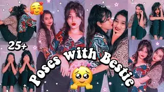 Snapchat Selfie Poses with Bestie | 25+ Poses with Best Friends | Snapchat Selfie #poseswithbestie