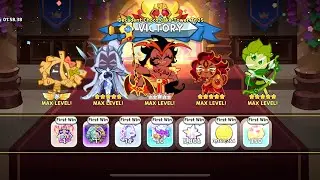 Decadent Choco Cake Tower Tray 25 Guide (Auto Mode) | Cookie Run: Kingdom