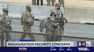 Indiana National Guard troops in D.C. helping patrol for Inauguration