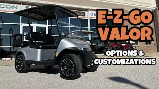 E-Z-GO Valor &mdash; опции и настройки | Гольф-кары Dean Team