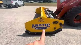 Arctic sectional LD 10.5 LD 13.5 slip hitch too low.