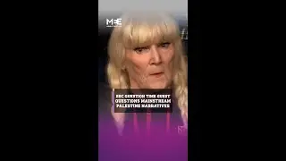 BBC Question Time Guest questions mainstream Palestine narratives