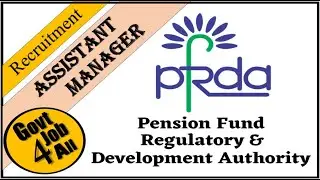 PFRDA Assistant Manager Recruitment