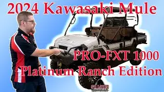 2024 Kawasaki Mule&trade; PRO-FXT 1000 Platinum Ranch Edition | Full Walkaround and Features Overview
