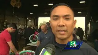 Volunteers assemble hundreds of bikes for annual CHiPs 4 Kids event