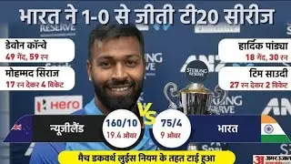 INDIA VS NEW ZEALAND T20 SERIES  भारत की एतिहासिक जीत @cricketlover #nz vs ind t20 series