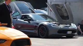 American Cars Mania 2022 policyjne zatrzymanie  Tarczyński Arena Wrocław