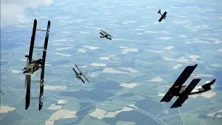 7 Plane Shuffle | IL-2 Flying Circus