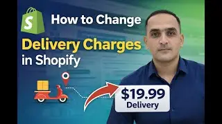 Change Delivery Charges in Shopify | Shopify Shipping Rates Step by Step