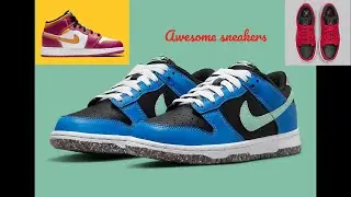 Jordan 1&rsquo;s low and Dunk low!! Great sneaker for the kids, wife, and girlfriend.
