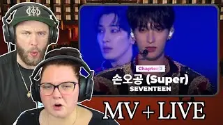 K-POP LOVERS REACT TO SEVENTEEN SUPER MV + LIVE