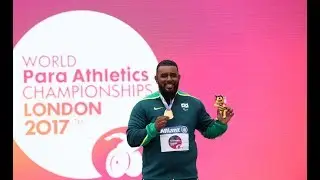 Thiago Paulino SANTOS Gold Men's Discus F57 | Final | London 2017 World Para Athletics Championships