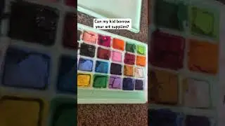 Not even my friends can use them! #art #portraitfeed #artandcraft #trend