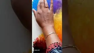Super easy Finger Painting I #shorts I Elakkis ART