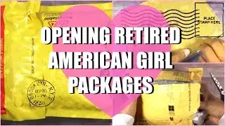 💓 Opening Retired American Girl Doll Packages !!!! Dolls, Clothes Furniture + More!!