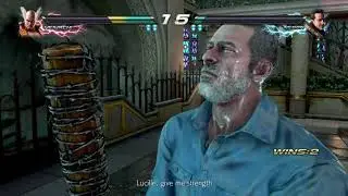 TEKKEN&trade;7 Ceazer { h Heihachi & gigas } Vs rech { Negan & lili }