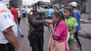 Guatamala Fuego Volcano Eruption Dramatic Video - June 4, 2018
