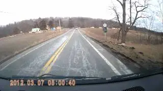 truck rollover on Rt. 90 In Locke, NY
