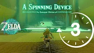 3-Minute Zonai Shrines: Susuyai Shrine A Spinning Device | Tears Of The Kingdom