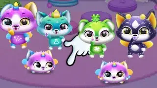Fluvsies merge party gameplay Tutotoons games #fluvsiesmergeparty