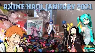 BIG ANIME HAUL! Haikyuu, Vocaloid, and more!