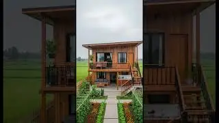 &ldquo;Simple Life in a Beautiful Wooden House Garden&rdquo; #home #youtube #youtubeshorts
