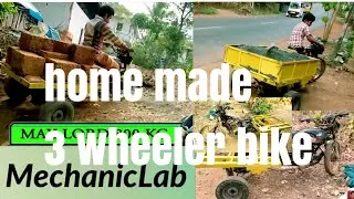 DIY Amazing Homemade Inventions three wheeler heavy duty goods carrier