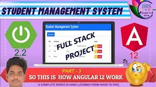 What is Angular ? How Angular Works?  Project With Spring Boot and Angular.Student Management System