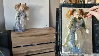 Этюд с куколкой. О важности эскиза. 