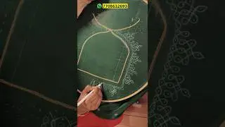 Aari tracing designs for beginners, easy aari tracing designs #aariwork #aaritracing #aariworkblouse