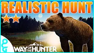 REALISTIC Kodiak Bear Hunt ~ Immortal Bear! | WAY OF THE HUNTER
