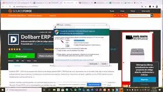 Descargar e instalar Dolibarr ERP CRM en Windows. v1