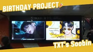 [KStarGift Birthday Project] TXT Soobin's Birthday ads Proof-shot!